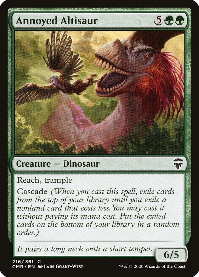 Image for Annoyed Altisaur (216) [Commander Legends]