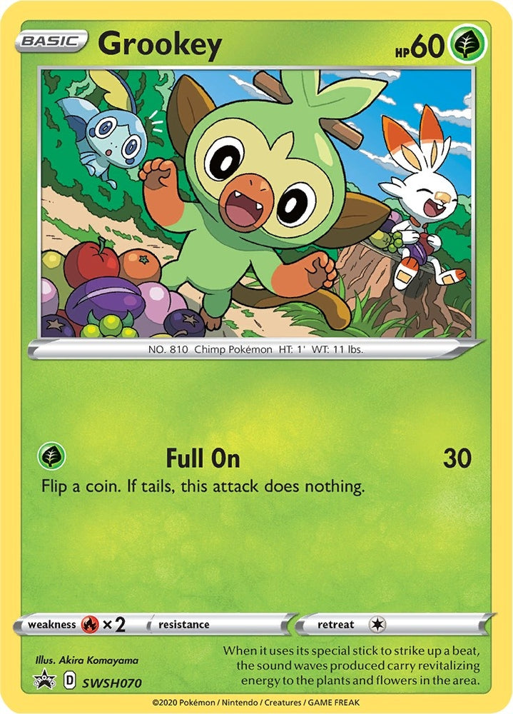 Image for Grookey - SWSH070 (SWSH070) [SWSH: Sword & Shield Promo Cards]