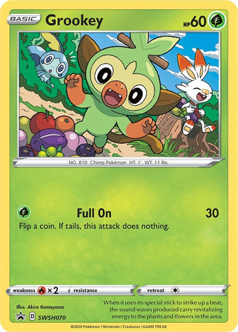 Image for Grookey - SWSH070 (SWSH070) [SWSH: Sword & Shield Promo Cards]