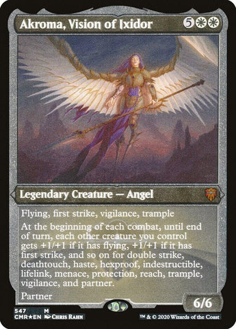 Image for Akroma, Vision of Ixidor (Foil Etched) (547) [Commander Legends]