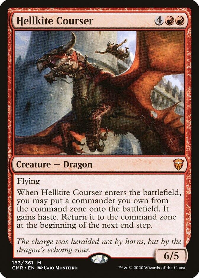 Image for Hellkite Courser (183) [Commander Legends]