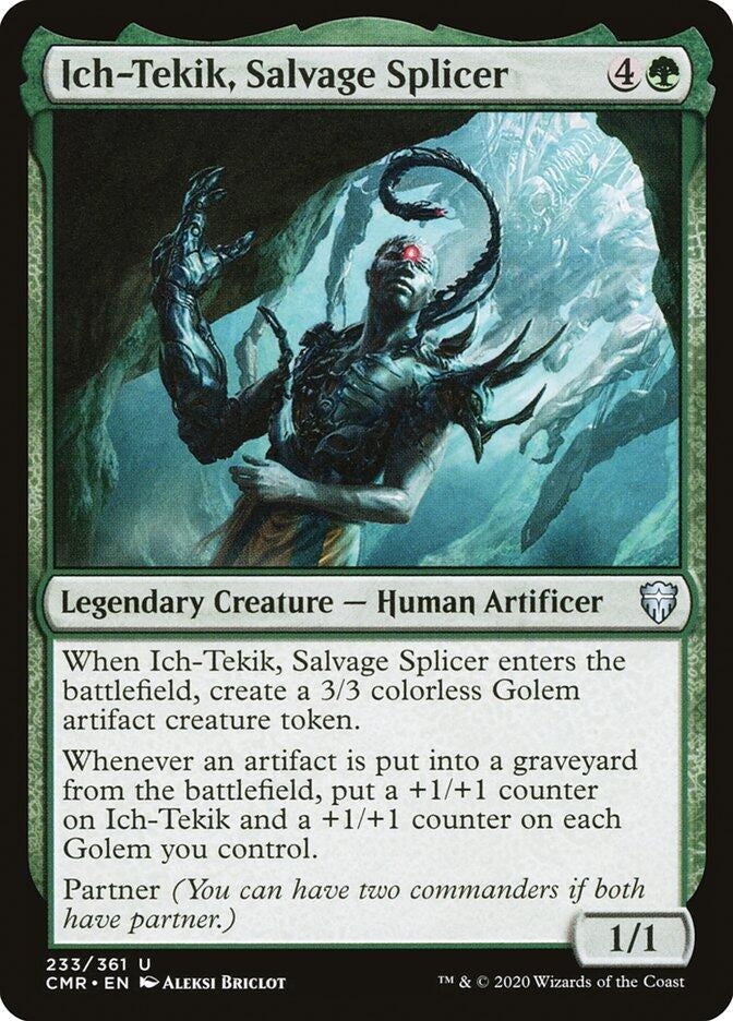 Image for Ich-Tekik, Salvage Splicer (233) [Commander Legends]