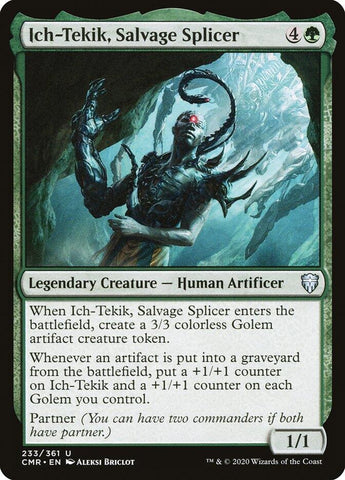 Image for Ich-Tekik, Salvage Splicer (233) [Commander Legends]