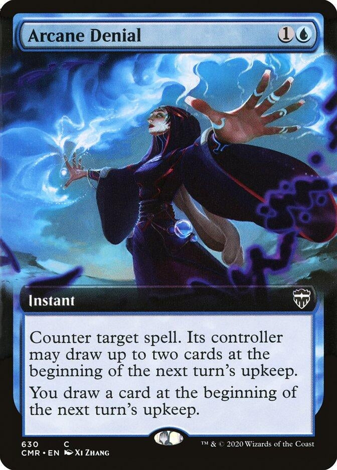 Image for Arcane Denial (Extended Art) (630) [Commander Legends]