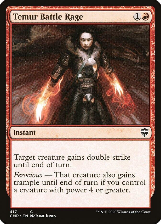 Image for Temur Battle Rage (417) [Commander Legends]