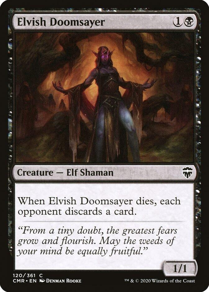 Image for Elvish Doomsayer (120) [Commander Legends]
