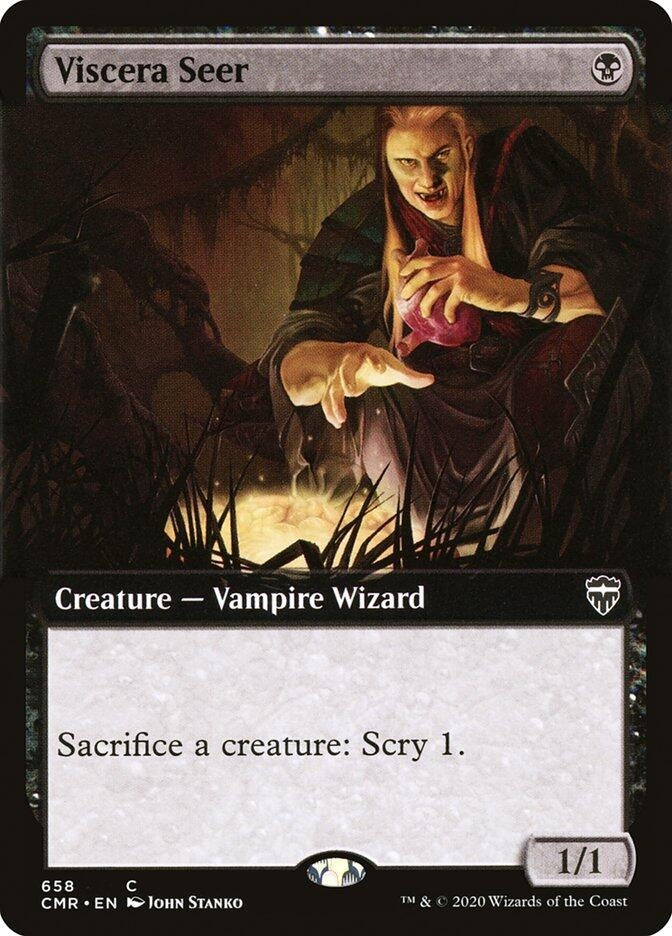 Image for Viscera Seer (Extended Art) (658) [Commander Legends]