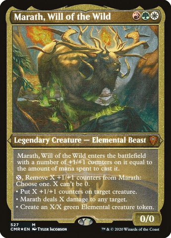 Image for Marath, Will of the Wild (Foil Etched) (527) [Commander Legends]