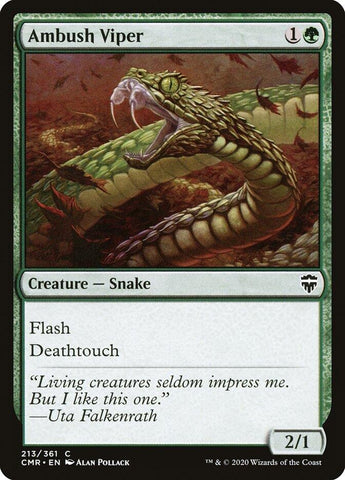 Image for Ambush Viper (213) [Commander Legends]