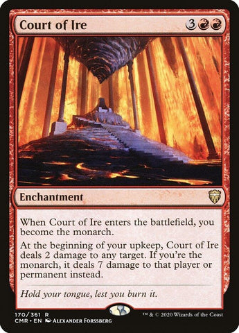 Image for Court of Ire (170) [Commander Legends]