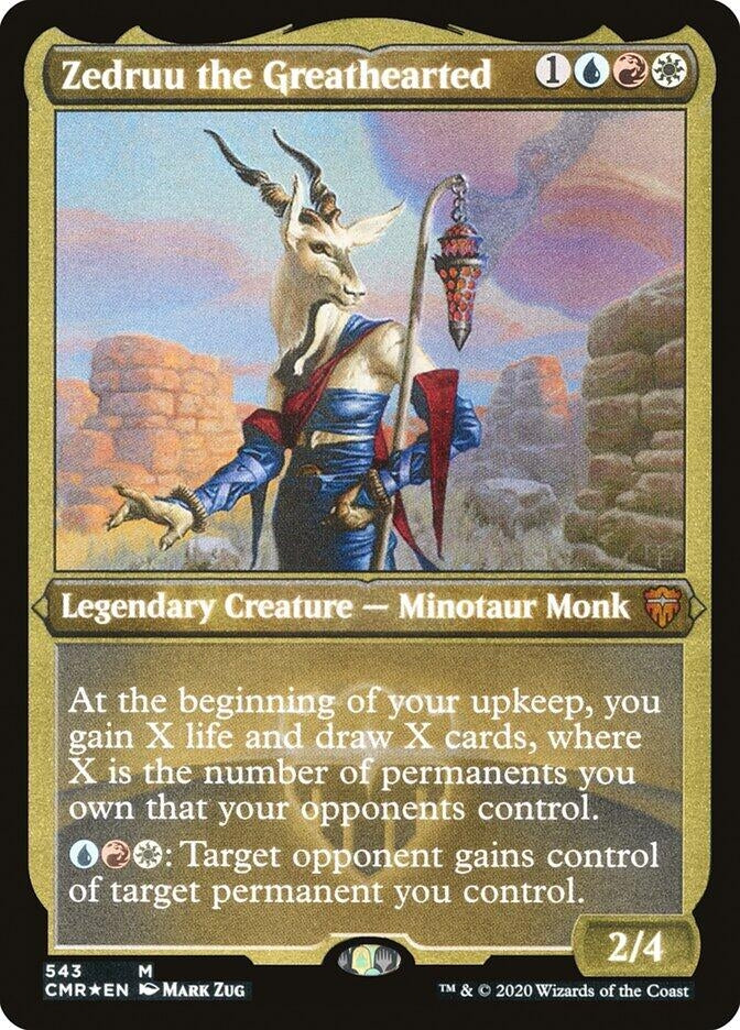 Image for Zedruu the Greathearted (Foil Etched) (543) [Commander Legends]
