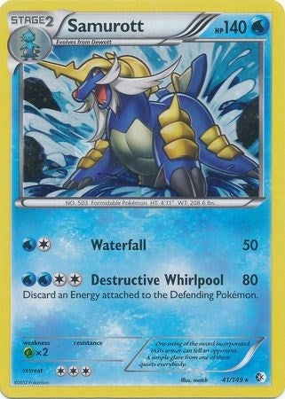 Image for Samurott (041/149) [Blister Exclusives]