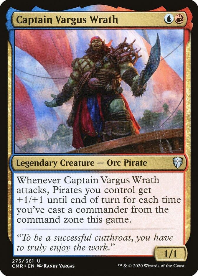 Image for Captain Vargus Wrath (273) [Commander Legends]