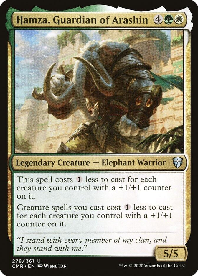 Image for Hamza, Guardian of Arashin (278) [Commander Legends]