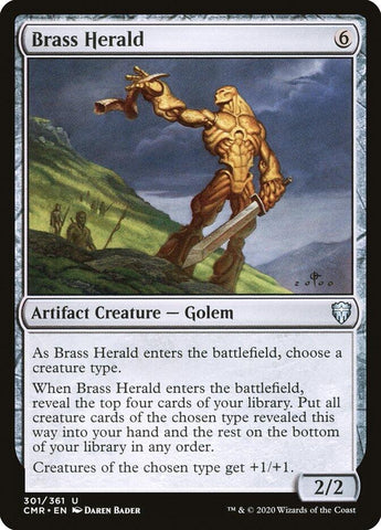 Image for Brass Herald (301) [Commander Legends]