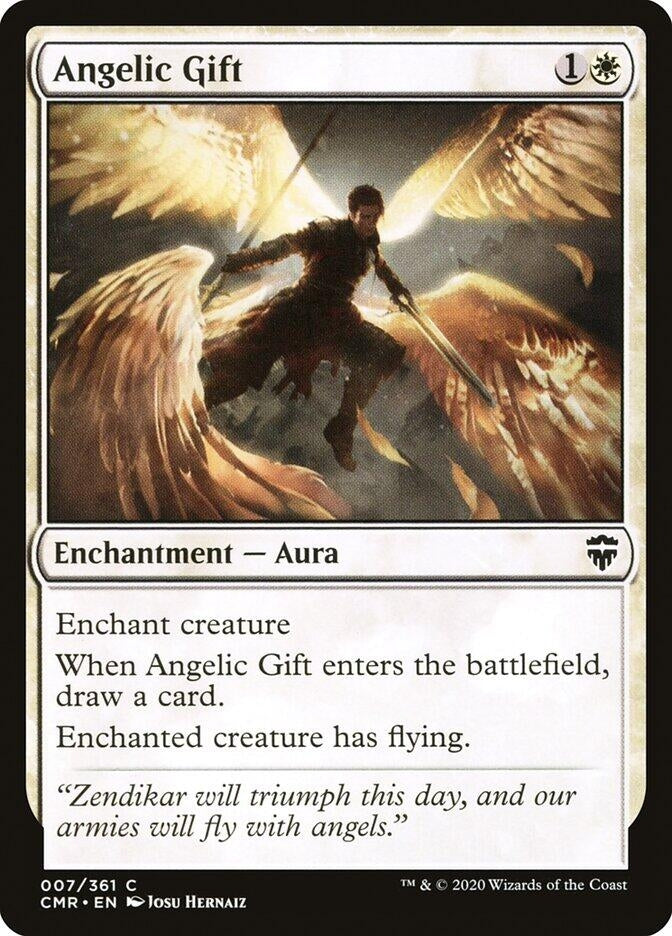 Image for Angelic Gift (7) [Commander Legends]