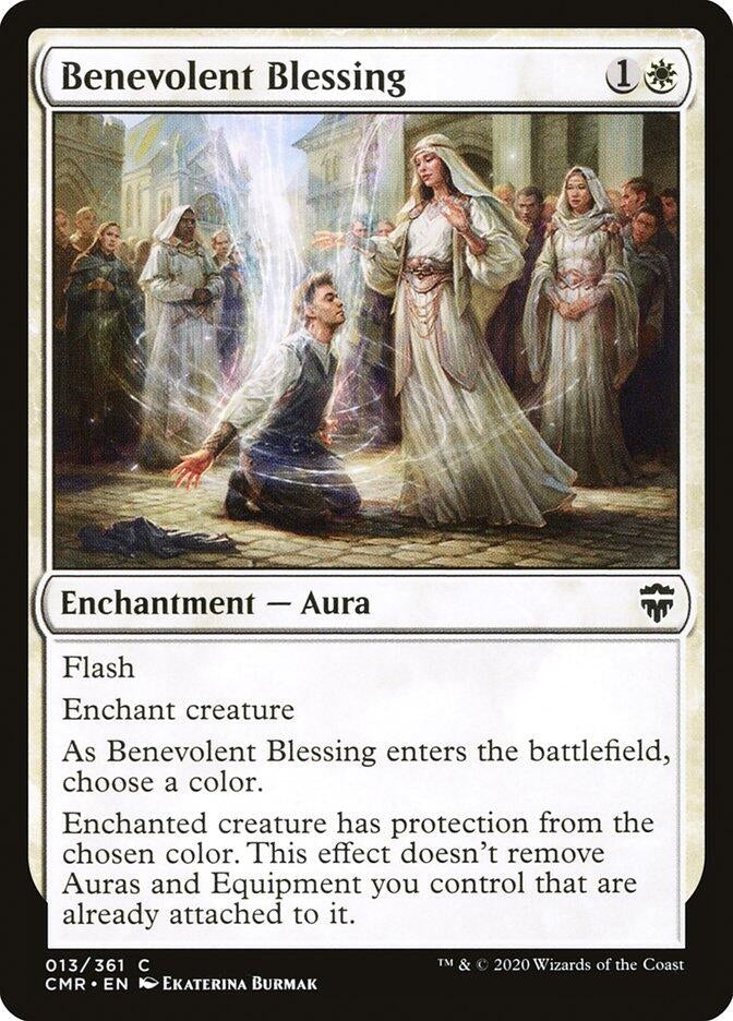 Image for Benevolent Blessing (13) [Commander Legends]