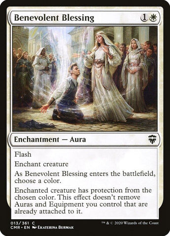 Image for Benevolent Blessing (13) [Commander Legends]