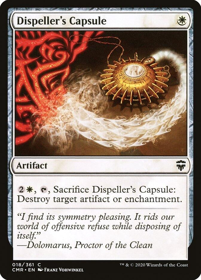 Image for Dispeller's Capsule (18) [Commander Legends]