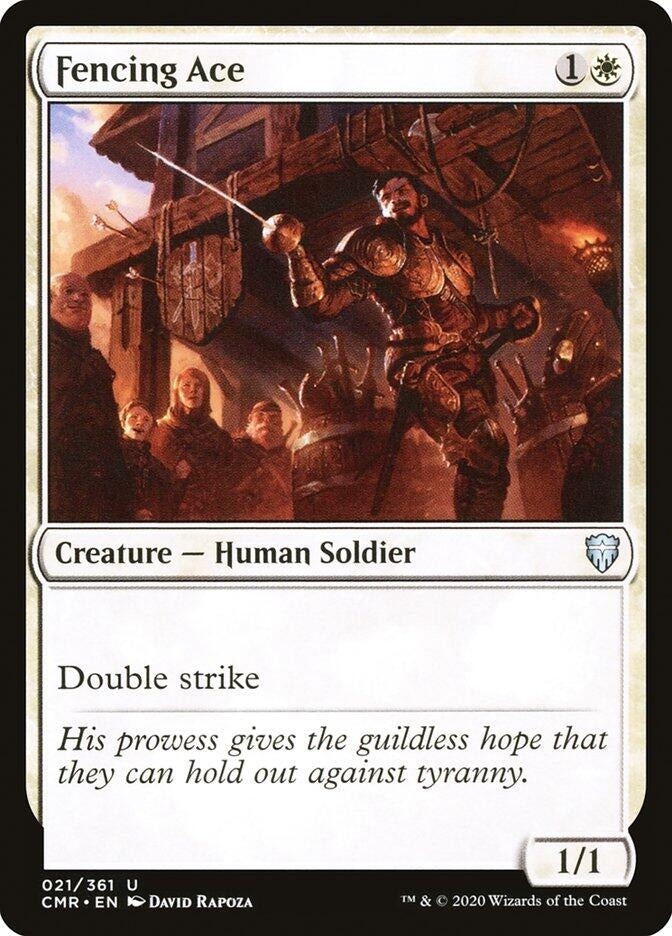 Image for Fencing Ace (21) [Commander Legends]