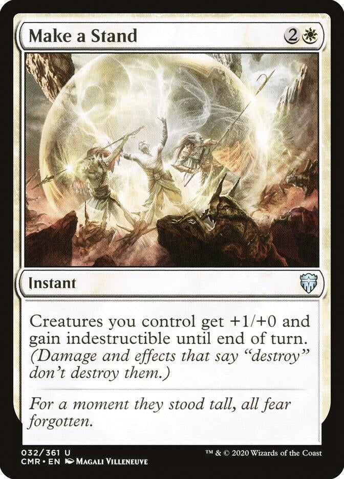 Image for Make a Stand (32) [Commander Legends]