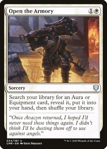 Image for Open the Armory (34) [Commander Legends]