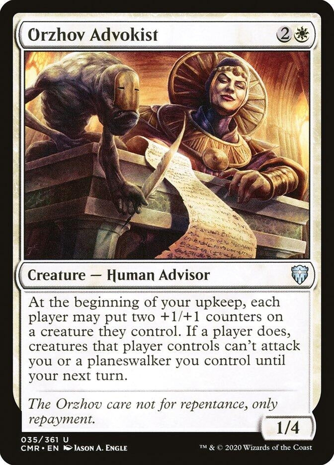Image for Orzhov Advokist (35) [Commander Legends]