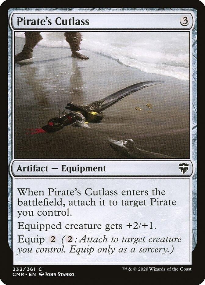 Image for Pirate's Cutlass (333) [Commander Legends]