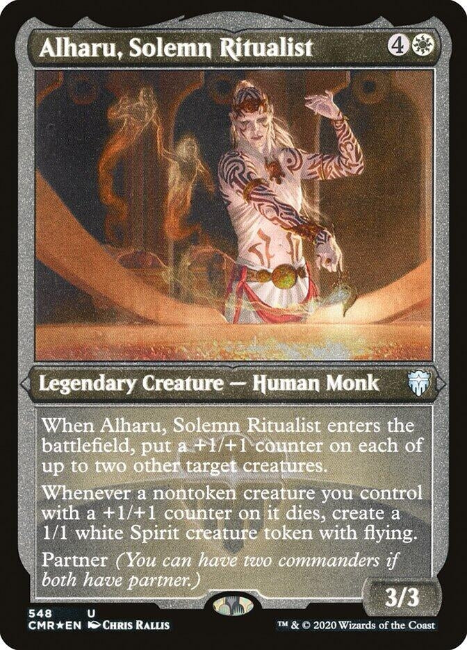 Image for Alharu, Solemn Ritualist (Foil Etched) (548) [Commander Legends]