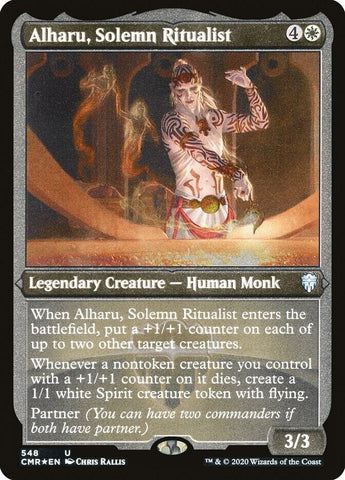 Image for Alharu, Solemn Ritualist (Foil Etched) (548) [Commander Legends]