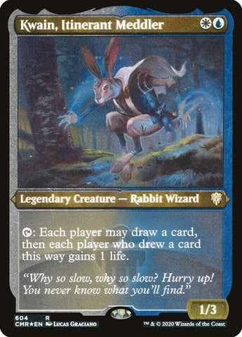Image for Kwain, Itinerant Meddler (Foil Etched) (604) [Commander Legends]