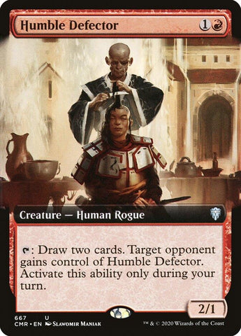 Image for Humble Defector (Extended Art) (667) [Commander Legends]