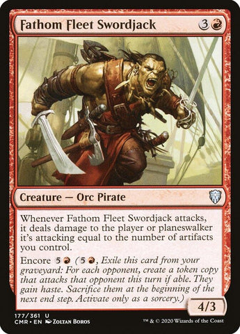 Image for Fathom Fleet Swordjack (177) [Commander Legends]