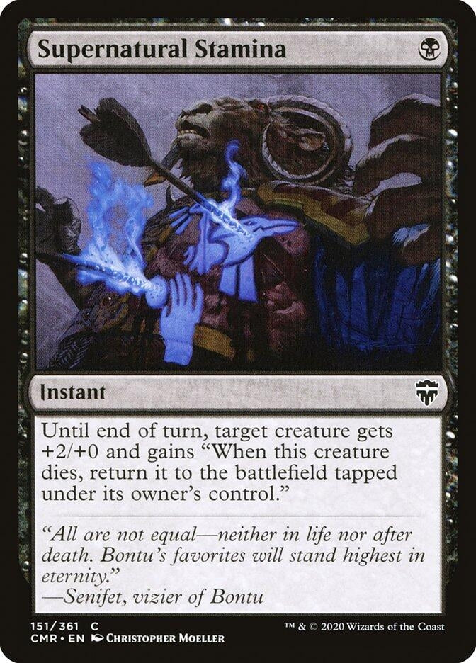 Image for Supernatural Stamina (151) [Commander Legends]