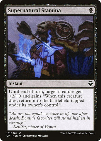 Image for Supernatural Stamina (151) [Commander Legends]