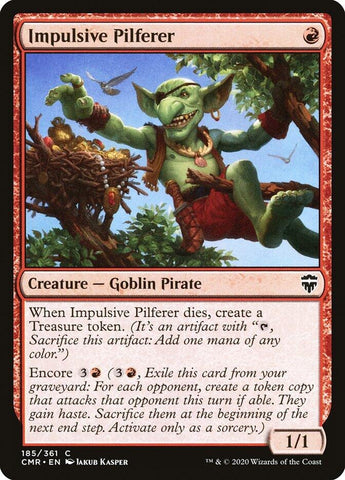 Image for Impulsive Pilferer (185) [Commander Legends]