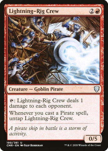 Image for Lightning-Rig Crew (190) [Commander Legends]