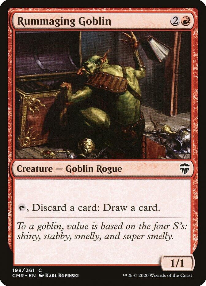 Image for Rummaging Goblin (198) [Commander Legends]