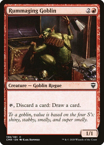 Image for Rummaging Goblin (198) [Commander Legends]