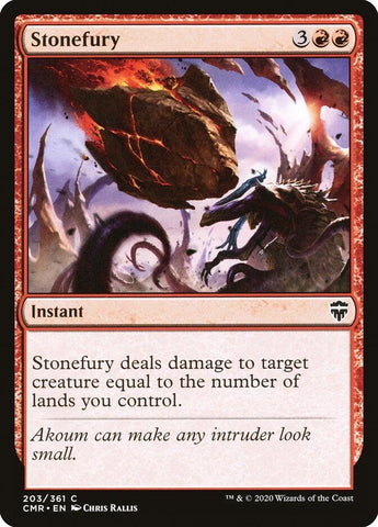 Image for Stonefury (203) [Commander Legends]