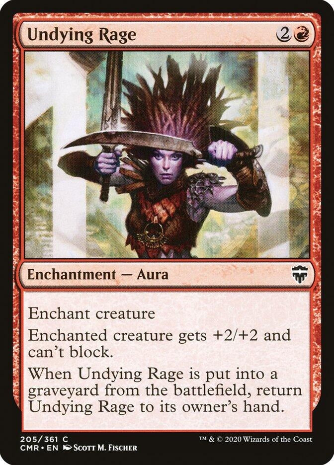 Image for Undying Rage (205) [Commander Legends]