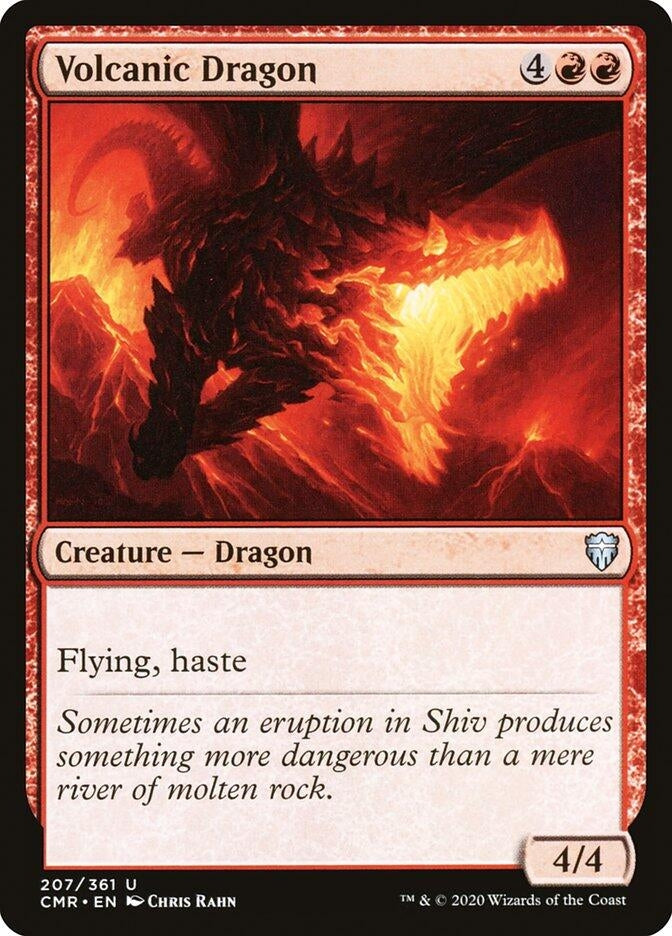Image for Volcanic Dragon (207) [Commander Legends]
