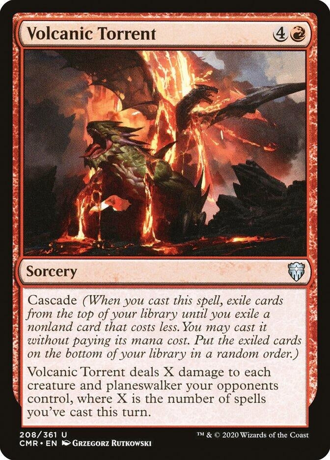 Image for Volcanic Torrent (208) [Commander Legends]