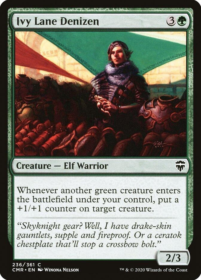 Image for Ivy Lane Denizen (236) [Commander Legends]