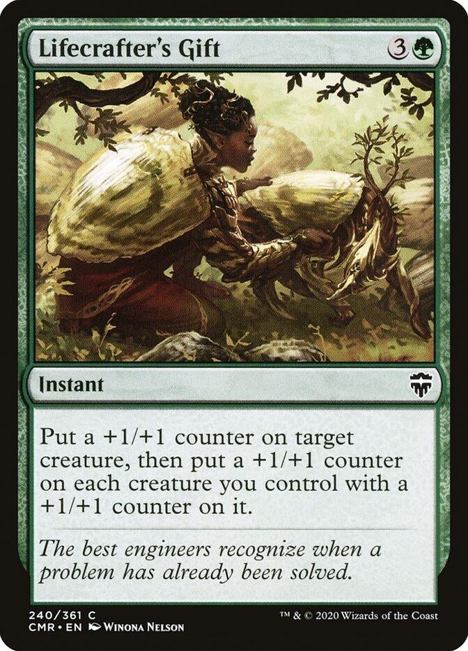 Image for Lifecrafter's Gift (240) [Commander Legends]
