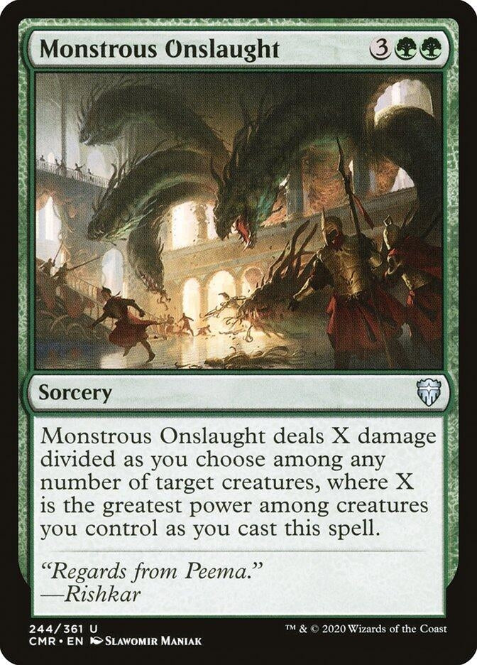 Image for Monstrous Onslaught (244) [Commander Legends]
