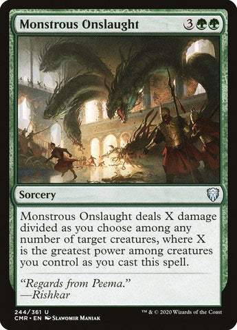 Image for Monstrous Onslaught (244) [Commander Legends]