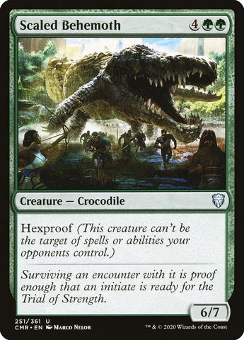Image for Scaled Behemoth (251) [Commander Legends]