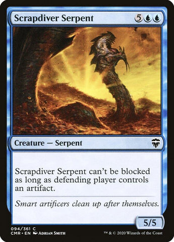 Image for Scrapdiver Serpent (94) [Commander Legends]