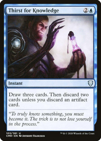 Image for Thirst for Knowledge (103) [Commander Legends]